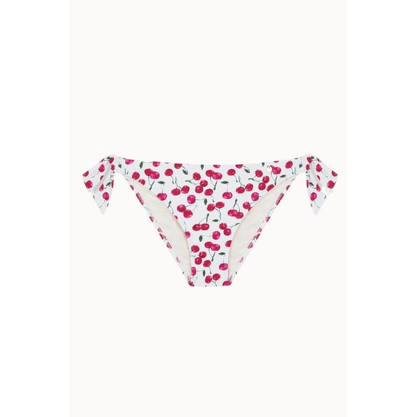 Bas De Bikini Picota Normal - Rouge Et Blanc