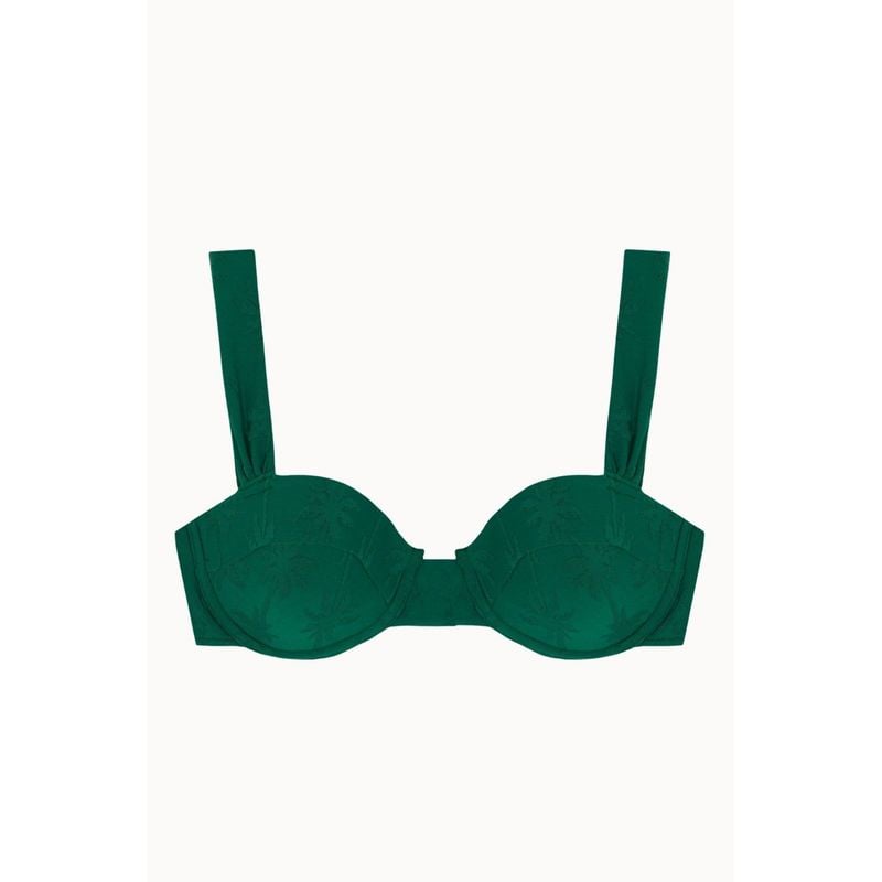 Haut De Bikini Palms - Vert