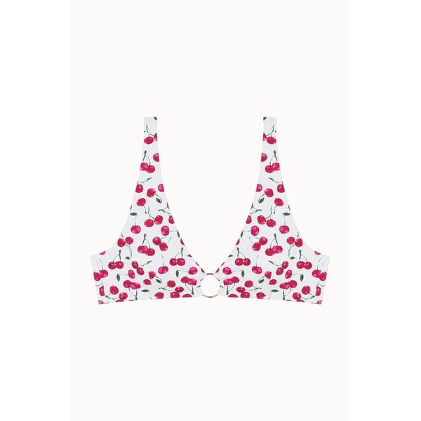 Haut De Bikini Picota Alt - Rouge Et Blanc
