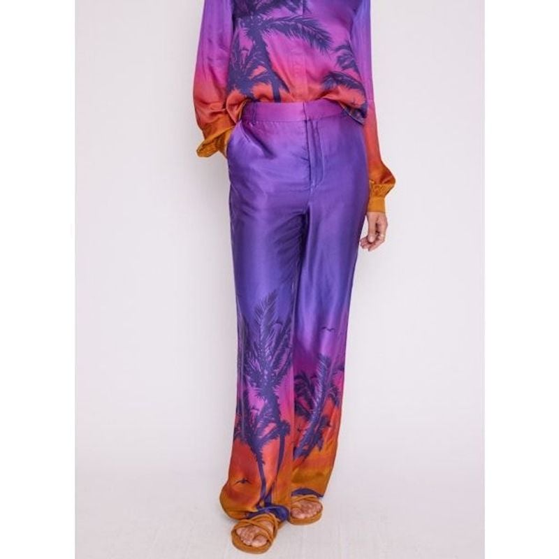Pantalon Fluide - Sunset-Print