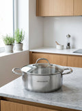 Faitout 38cm - Acier Inoxydable - Inox