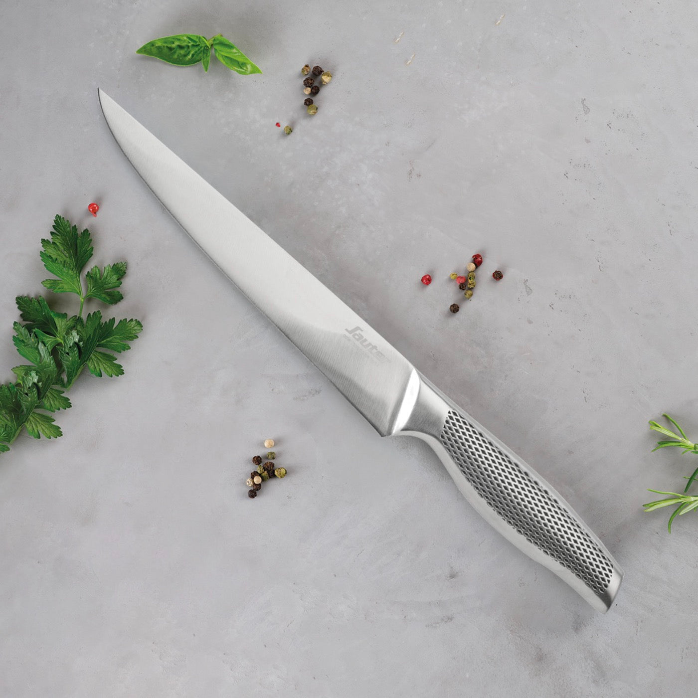 Couteau Trancheur - Argenté - 20cm
