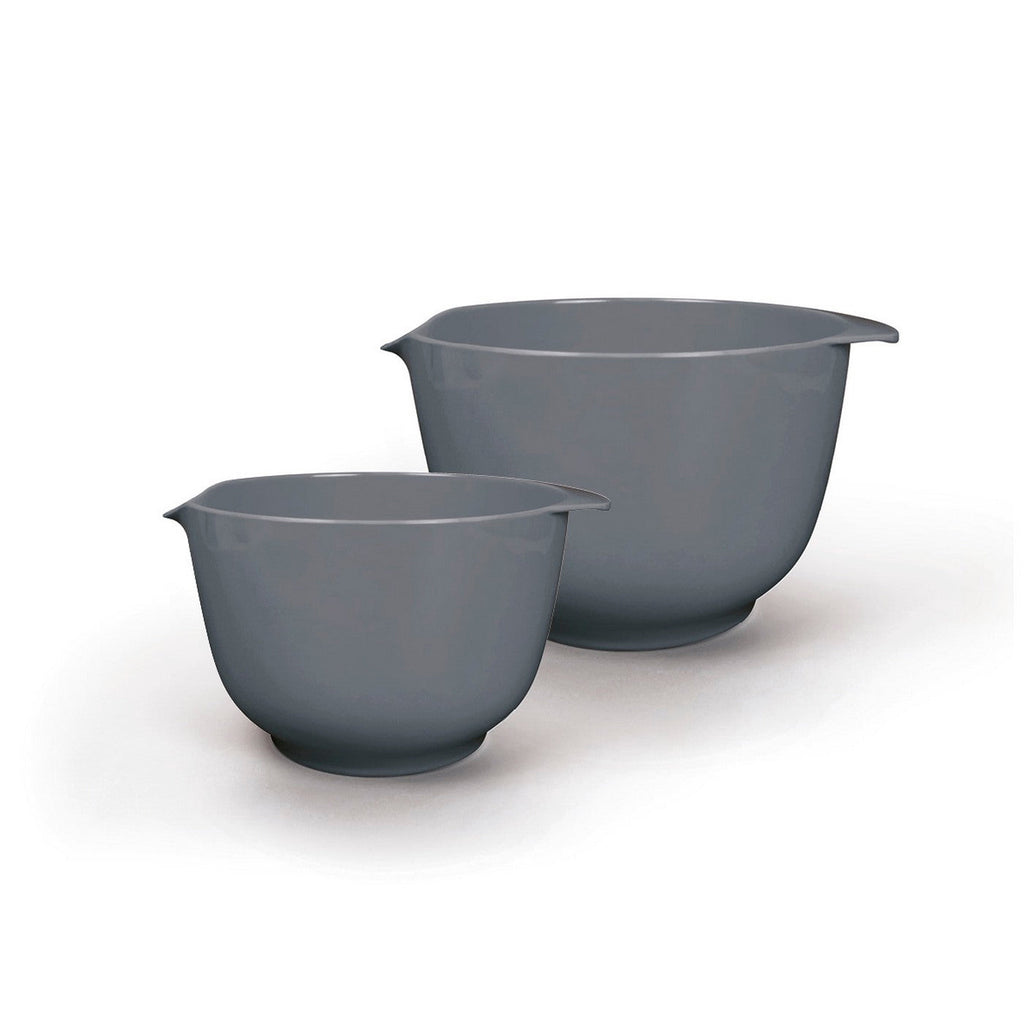 Set De 2 Bols Mélanger - Mélamine - Gris