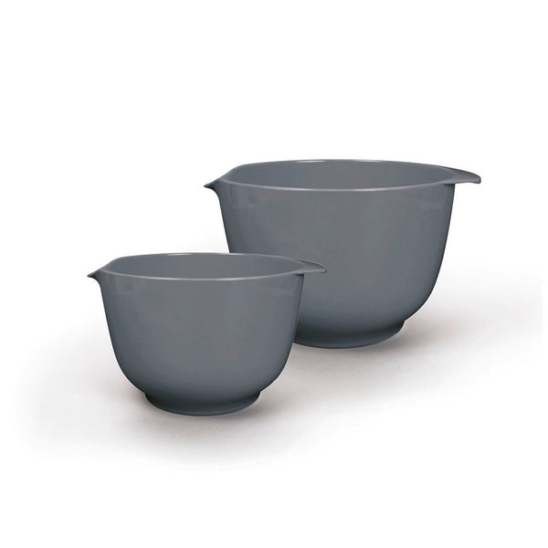 Set De 2 Bols Mélanger - Mélamine - Gris