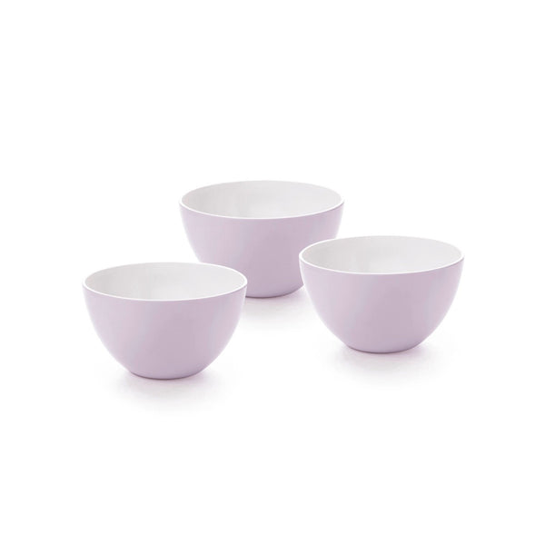 Set De 3 Petit Bols - Mélamine - Lavande