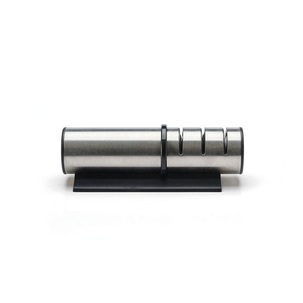 Aiguiseur De Couteaux En Acier Inoxydable - Gris