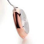 Poêle En Acier Inoxydable Triply Cuivre 24 Cm - Cuivre