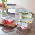 Set De 5 Boîtes De Conservation Avec Couvercle - Transparent