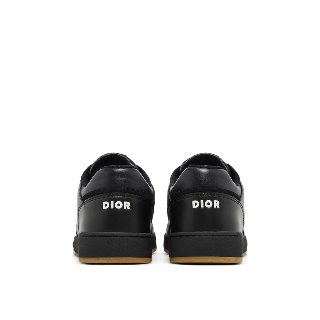 Baskets Dior Oblique Leather - Black - Homme