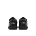 Baskets Dior Oblique Leather - Black - Homme