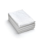 Set De 4 Serviettes Tissé Jacquard - Blanc