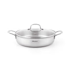 Sauteuse Triply Avec Couvercle - Multinox - Argenté - 28cm
