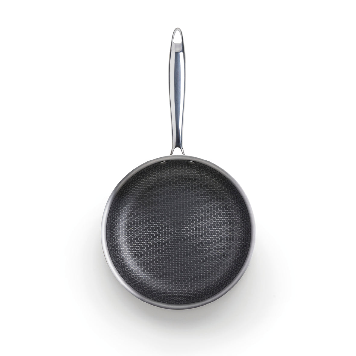 Set De 2 Poêles Triply Revêtement Nid D'Abeille Anti-Adhésif - Argenté