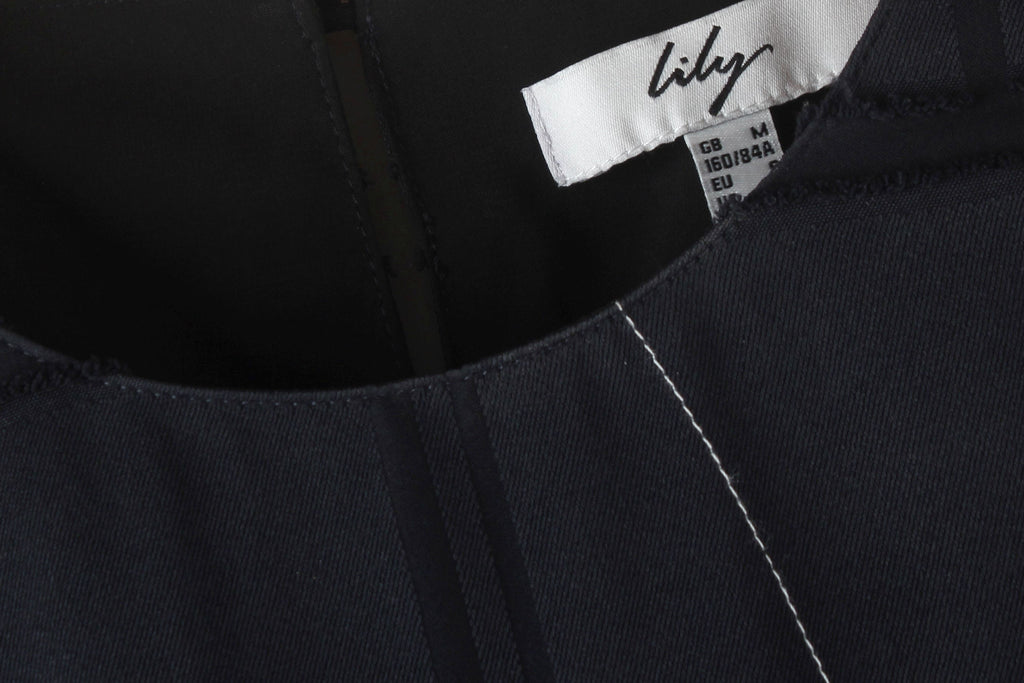 Lily - Robe - Bleu Nuit