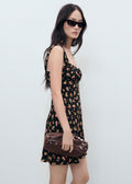 Robe Col Froncé