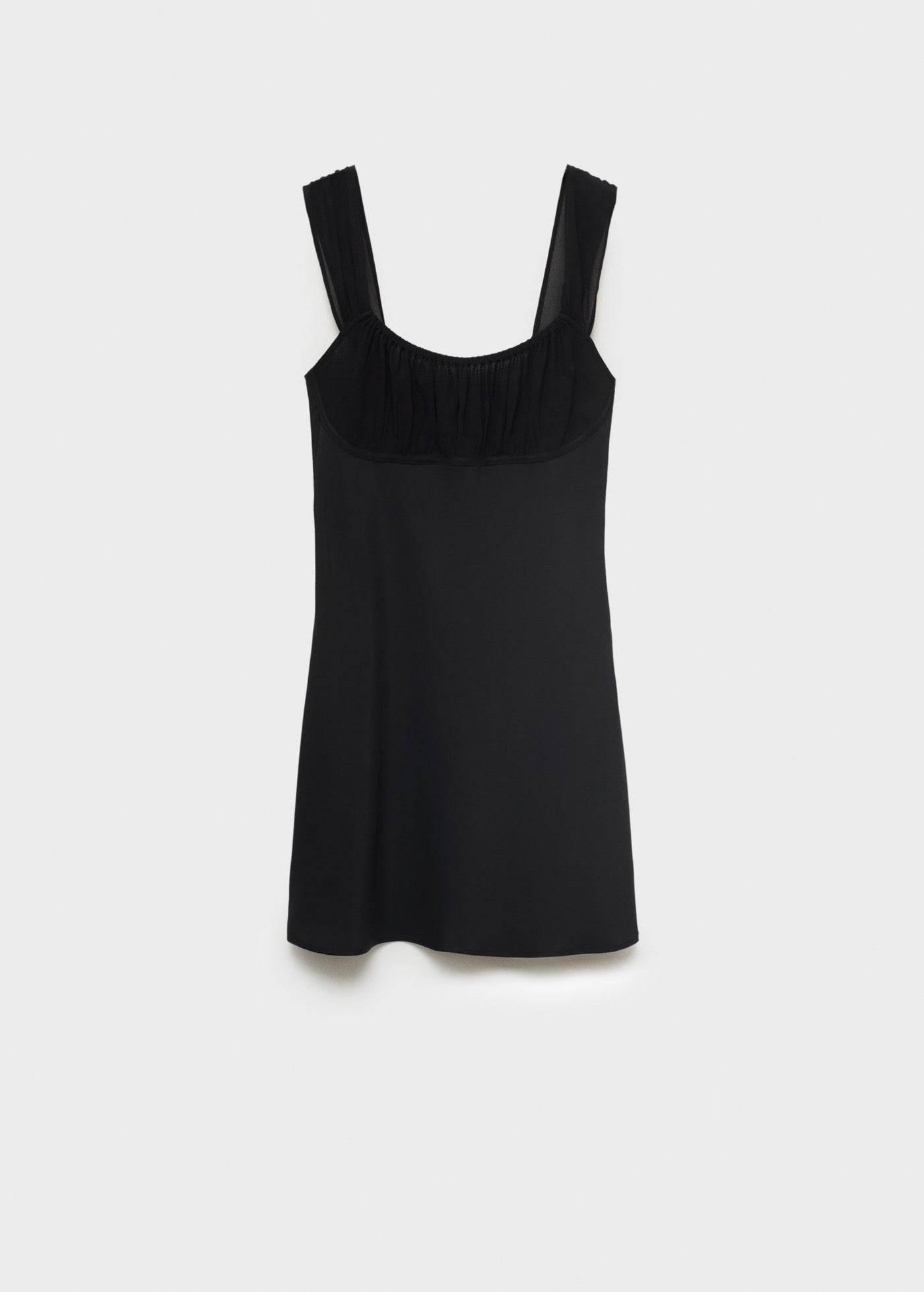 Robe Col Froncé