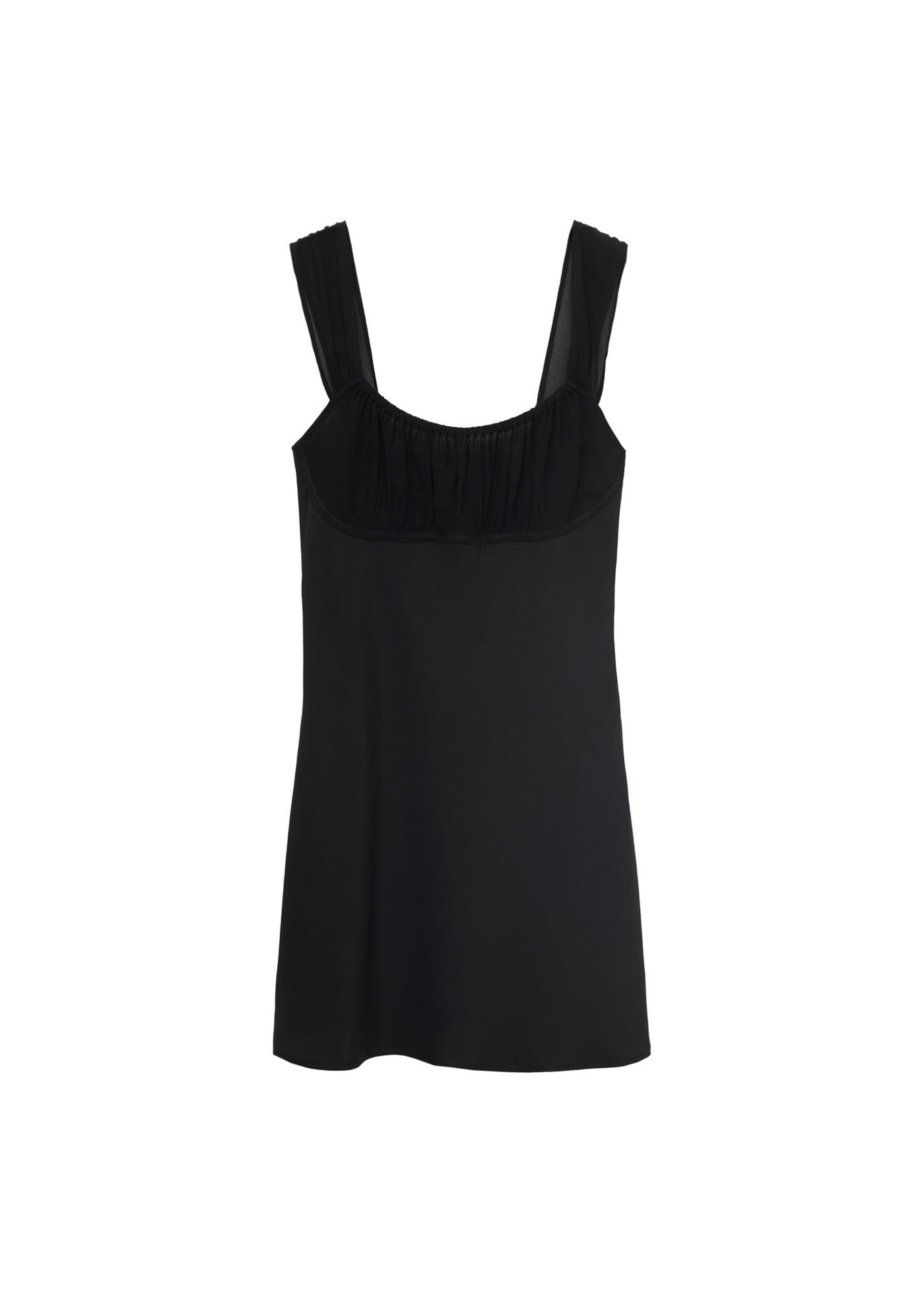 Robe Col Froncé