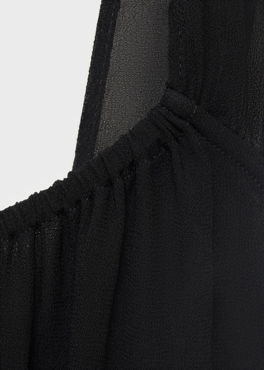 Robe Col Froncé