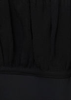 Robe Col Froncé