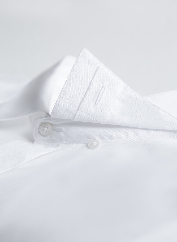 Maison Standards - Chemise En Popeline - Blanc - Homme