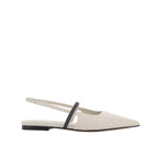 Ballerines Brunello Cucinelli Slingback - Cream - Femme