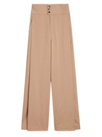 Lily - Pantalon - Marron Roche