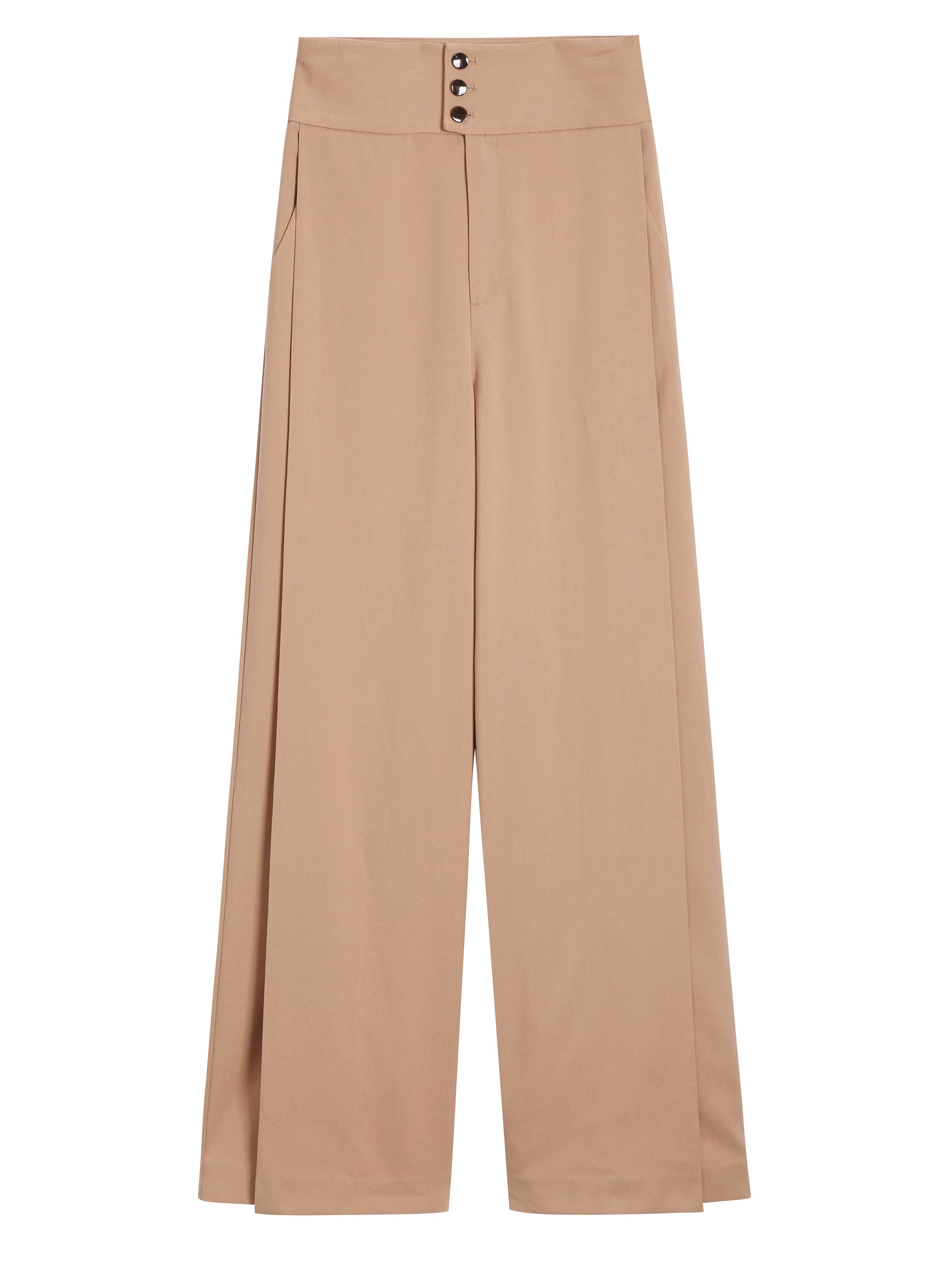 Lily - Pantalon - Marron Roche