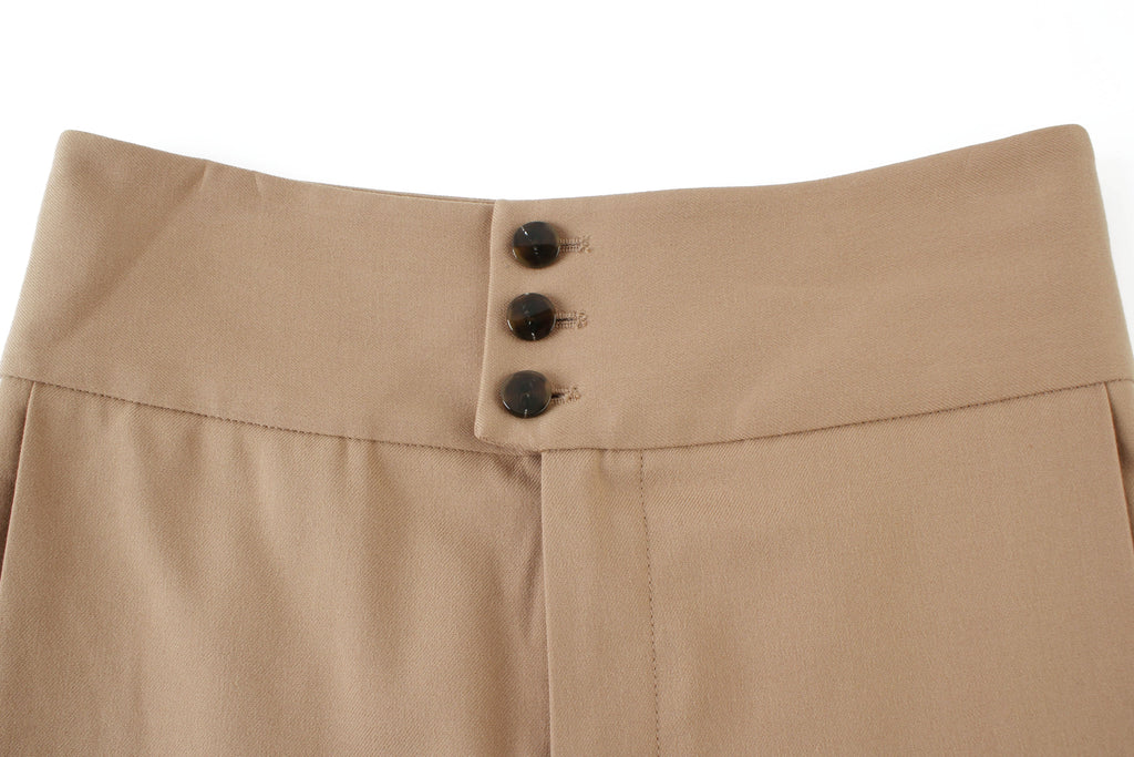 Lily - Pantalon - Marron Roche