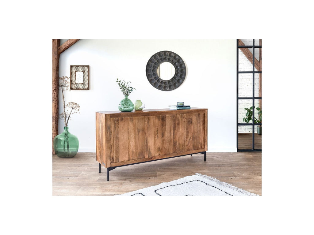 Balthazar - Buffet 2 Portes - Bois Massif De Manguier