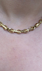 Collier Flat X Chain