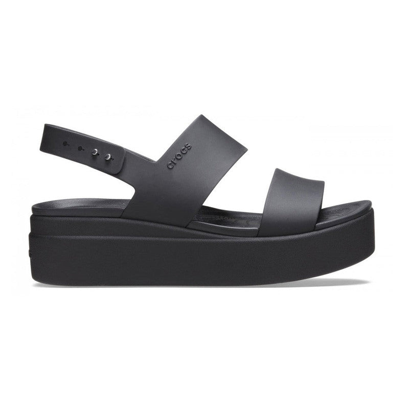 Sandales Crocs Brooklyn Low Wedge - Noir