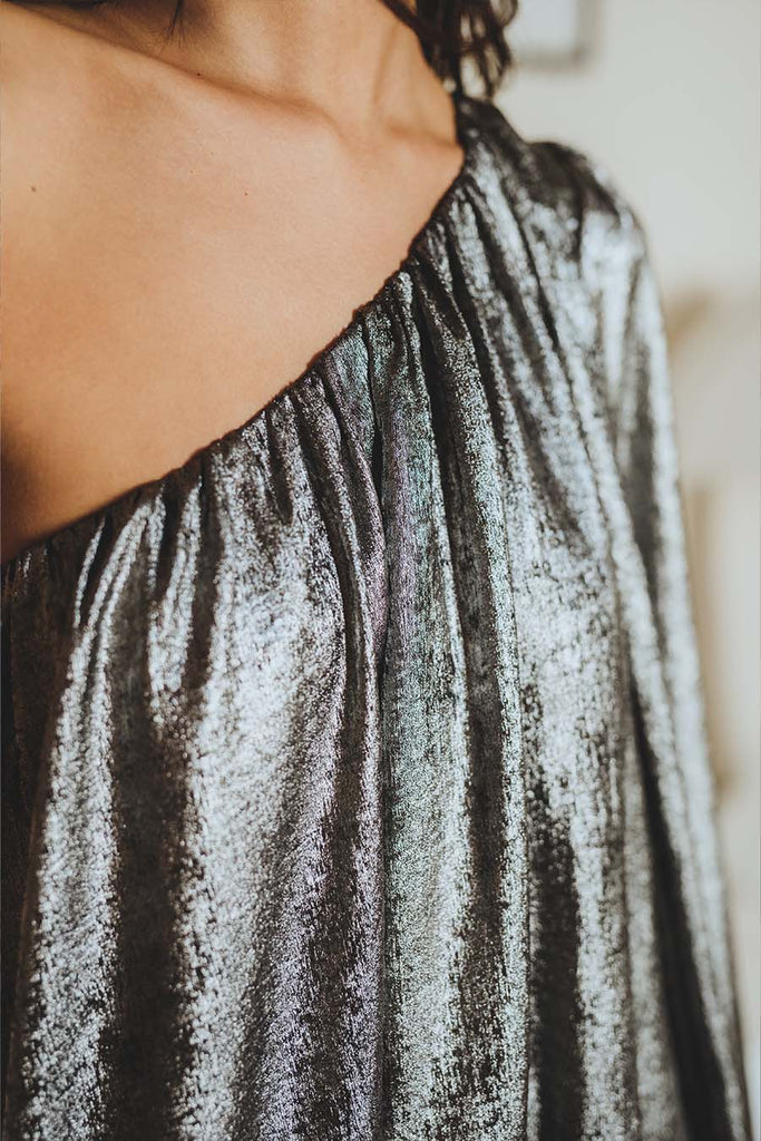 Robe Appoline Argenté