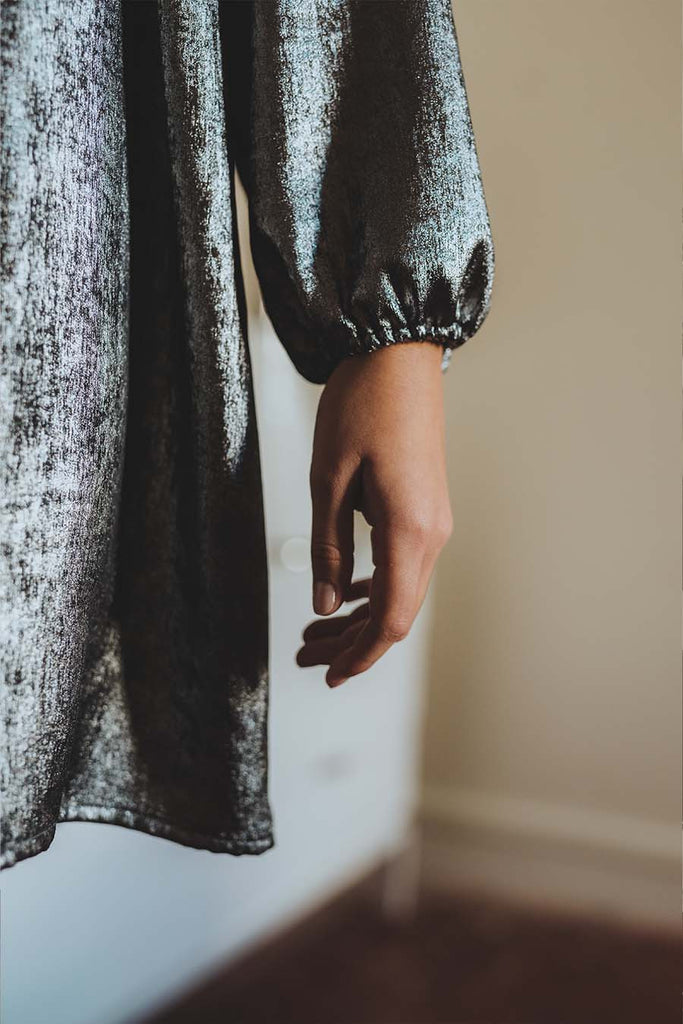 Robe Appoline Argenté
