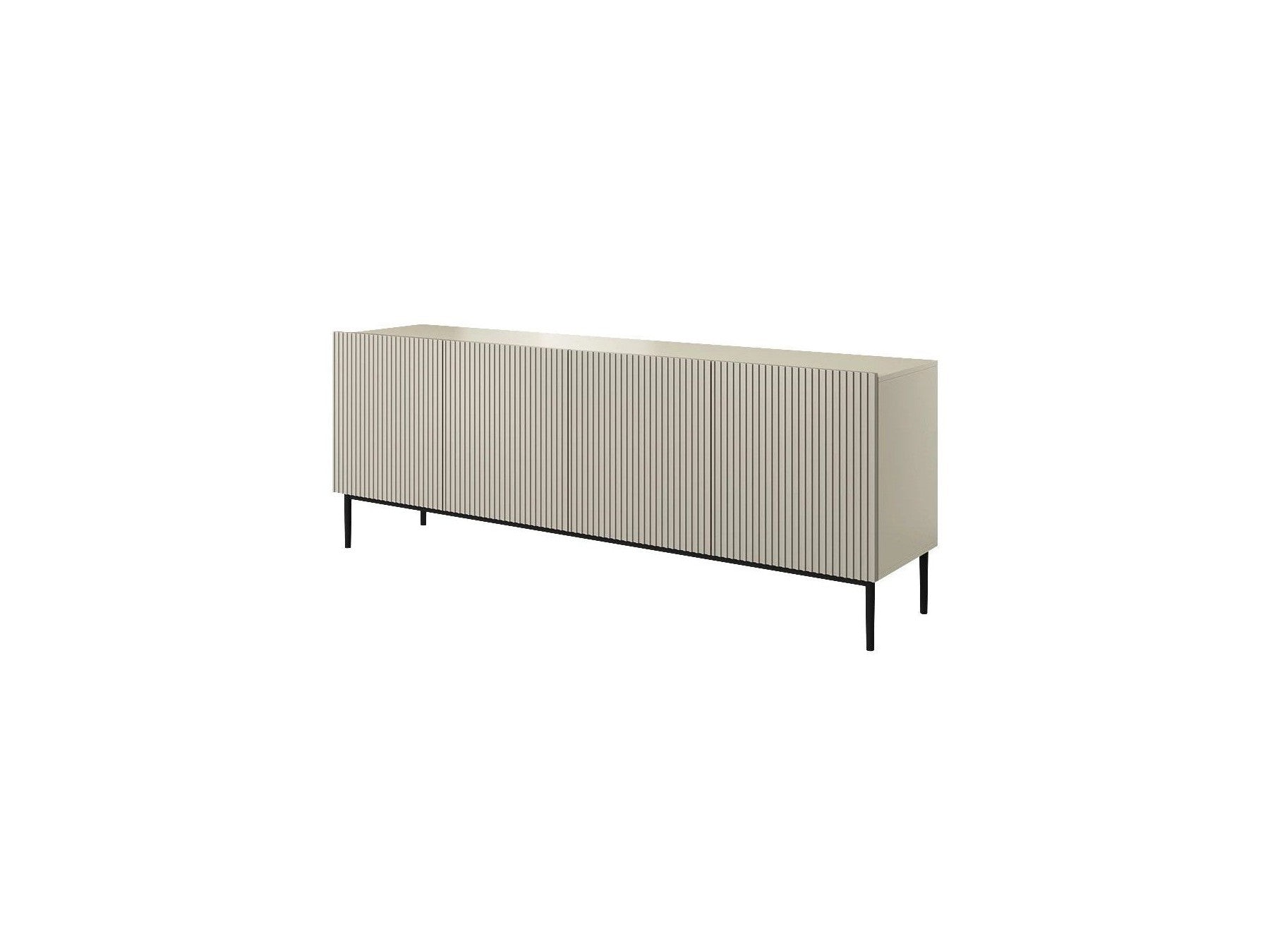 Kasha - Buffet 4 Portes - Pieds Noir