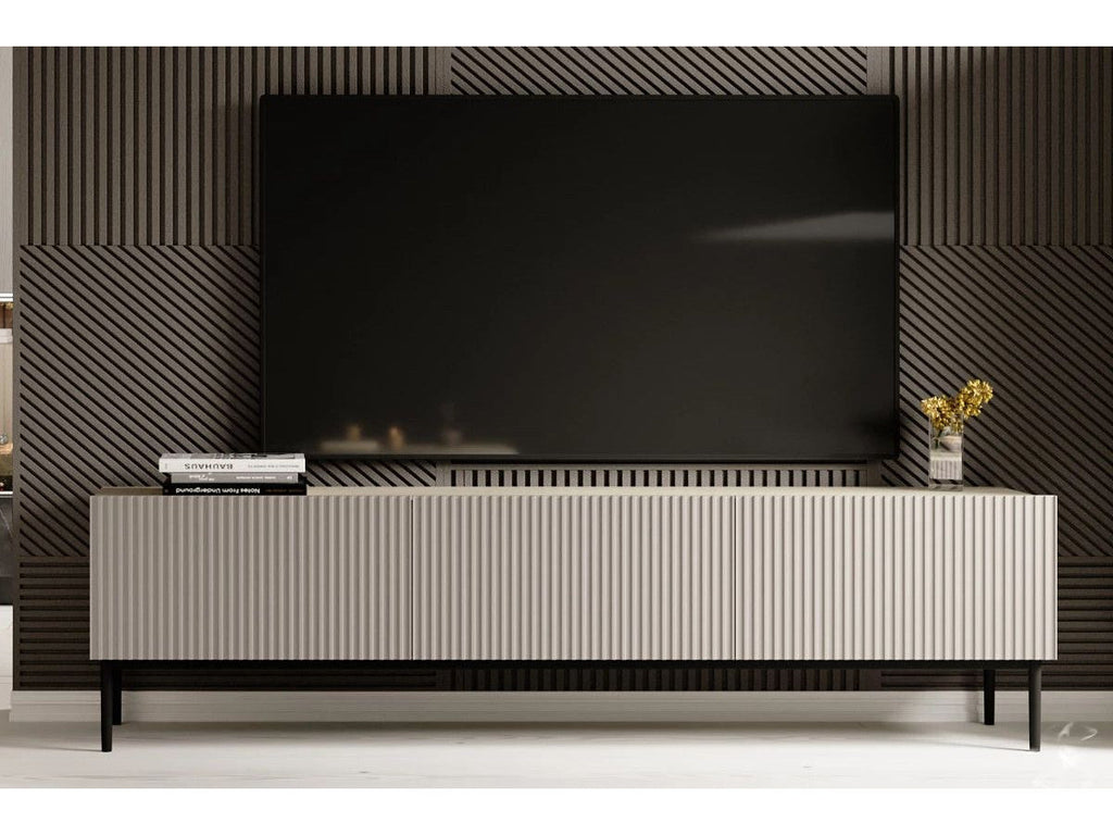 Kasha - Meuble Tv - Pieds Noirs - 2 Tailles