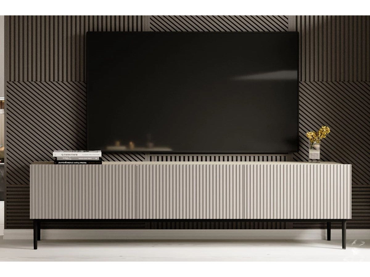 Kasha - Meuble Tv - Pieds Noirs - 2 Tailles