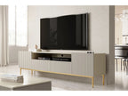 Kasha - Meuble Tv Avec Niche - Pieds Or