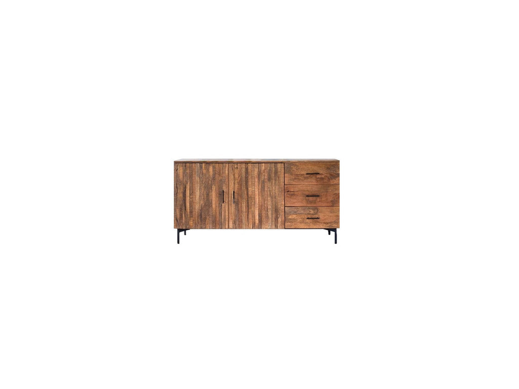 Balthazar - Buffet 2 Portes - Bois Massif De Manguier