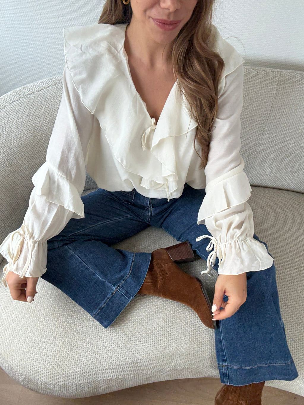 Blouse Iris Écru