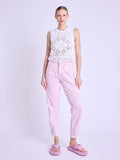 Debardeur Col Rd Crochet - Off-White