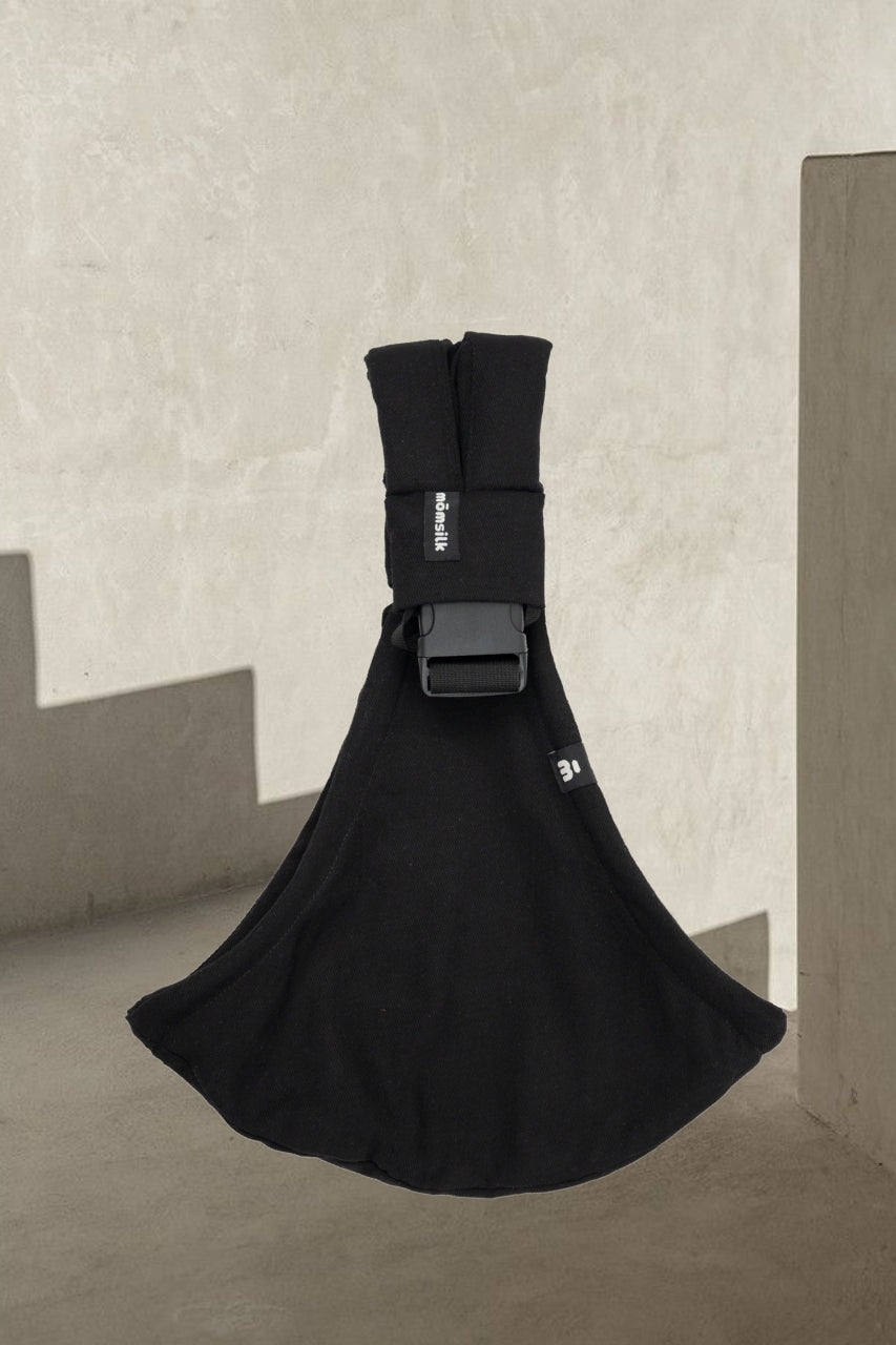 Porte-bébé MomSwing - Noir Intense