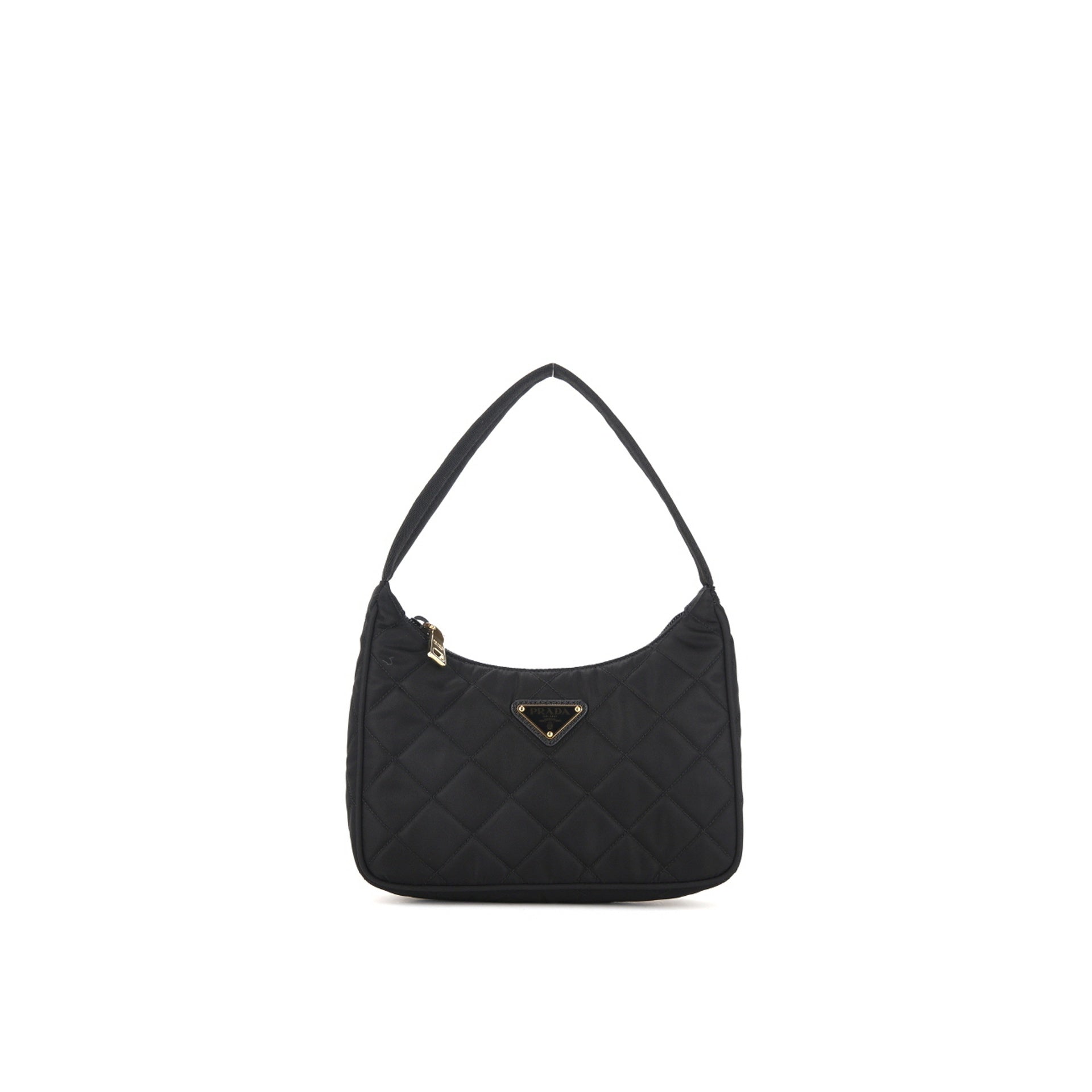 Prada - Sac Bandoulière Re-Nylon Quilted - Femme - Black