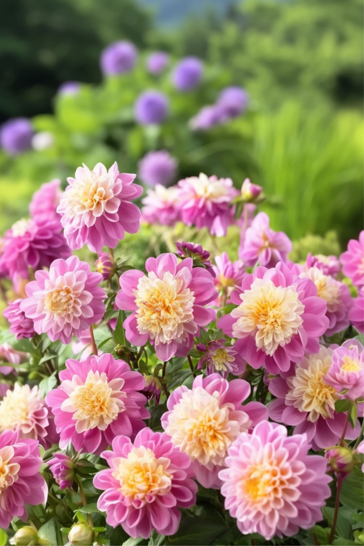 Lot De 3 Dahlias ‘Take Off’ – Plante D’Extérieur