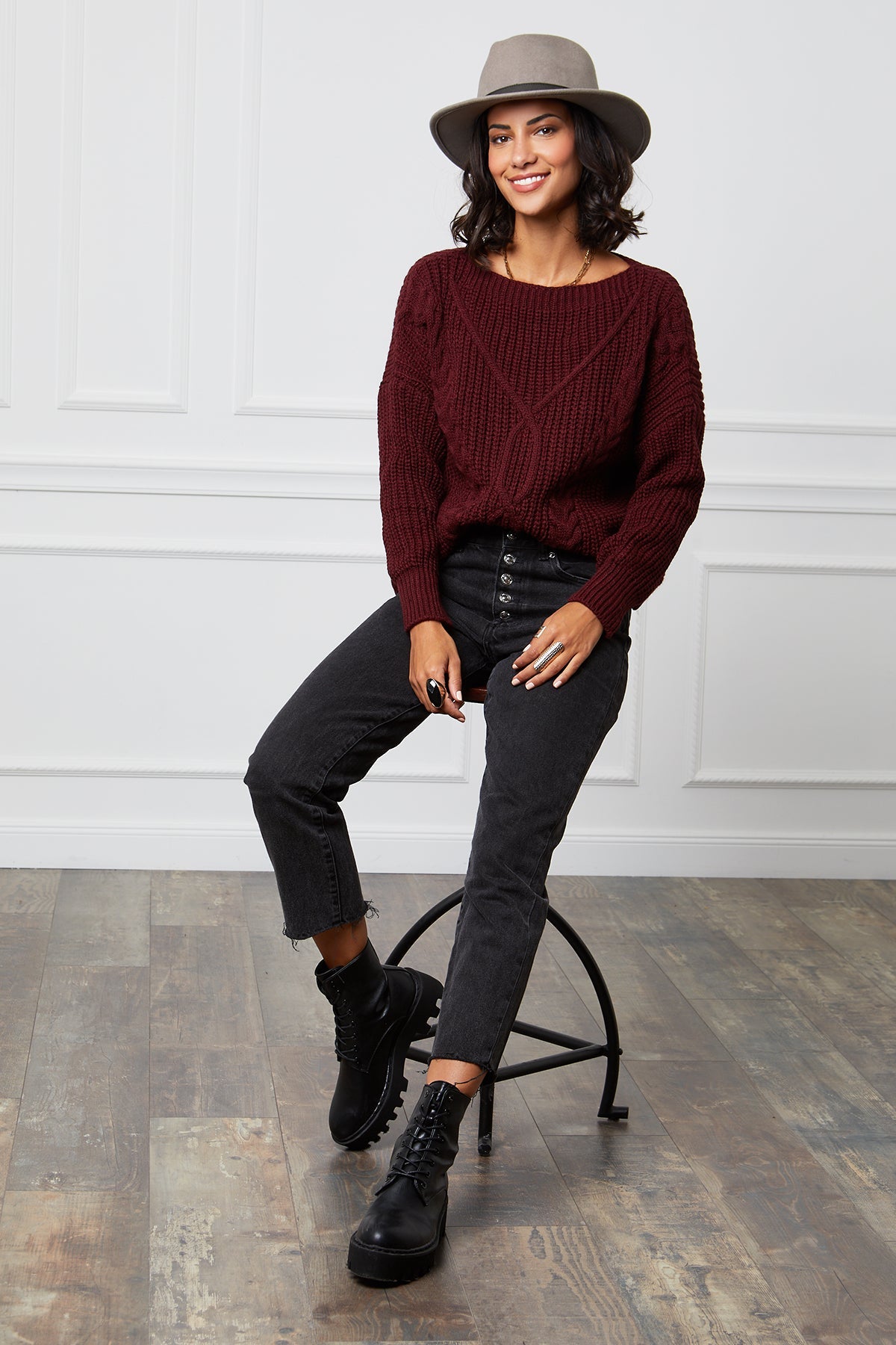 Pull - Bordeaux