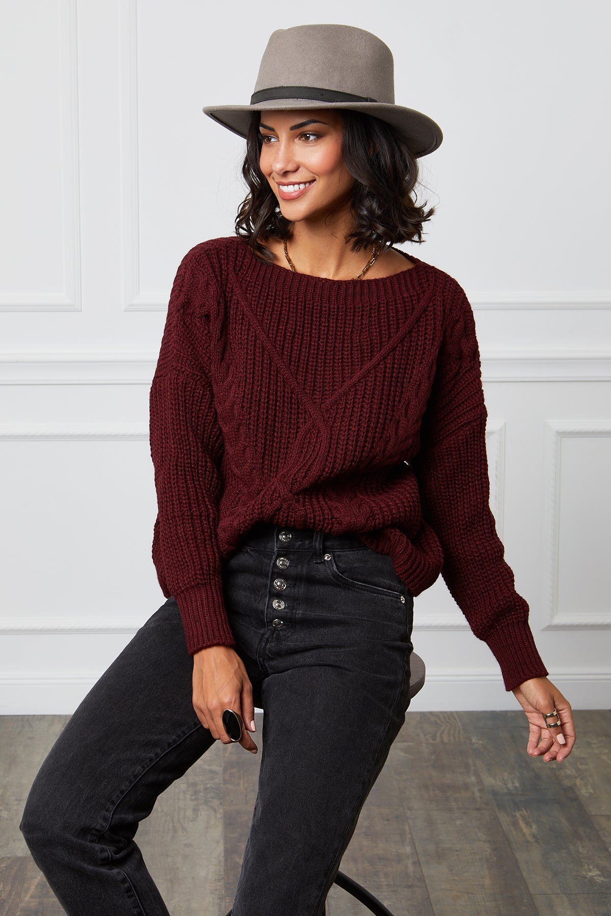 Pull - Bordeaux