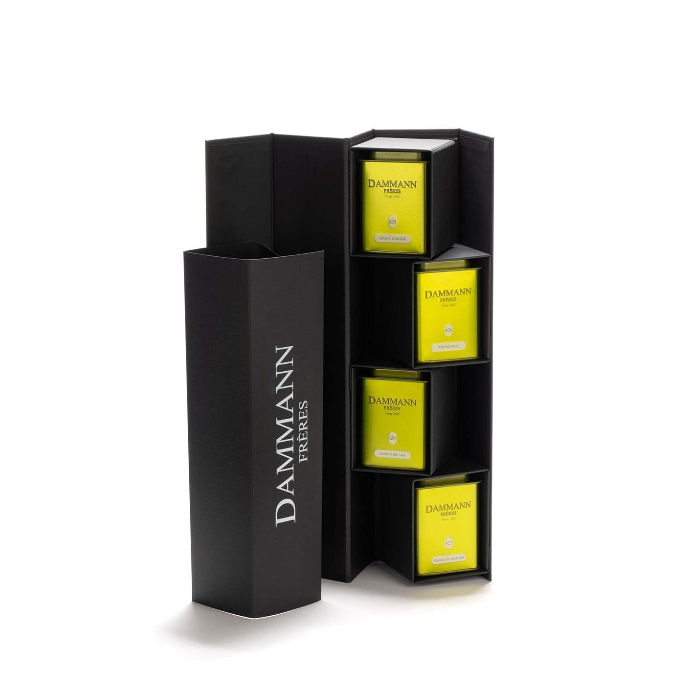 Coffret Selene 4 Boîtes Tisane Assorties