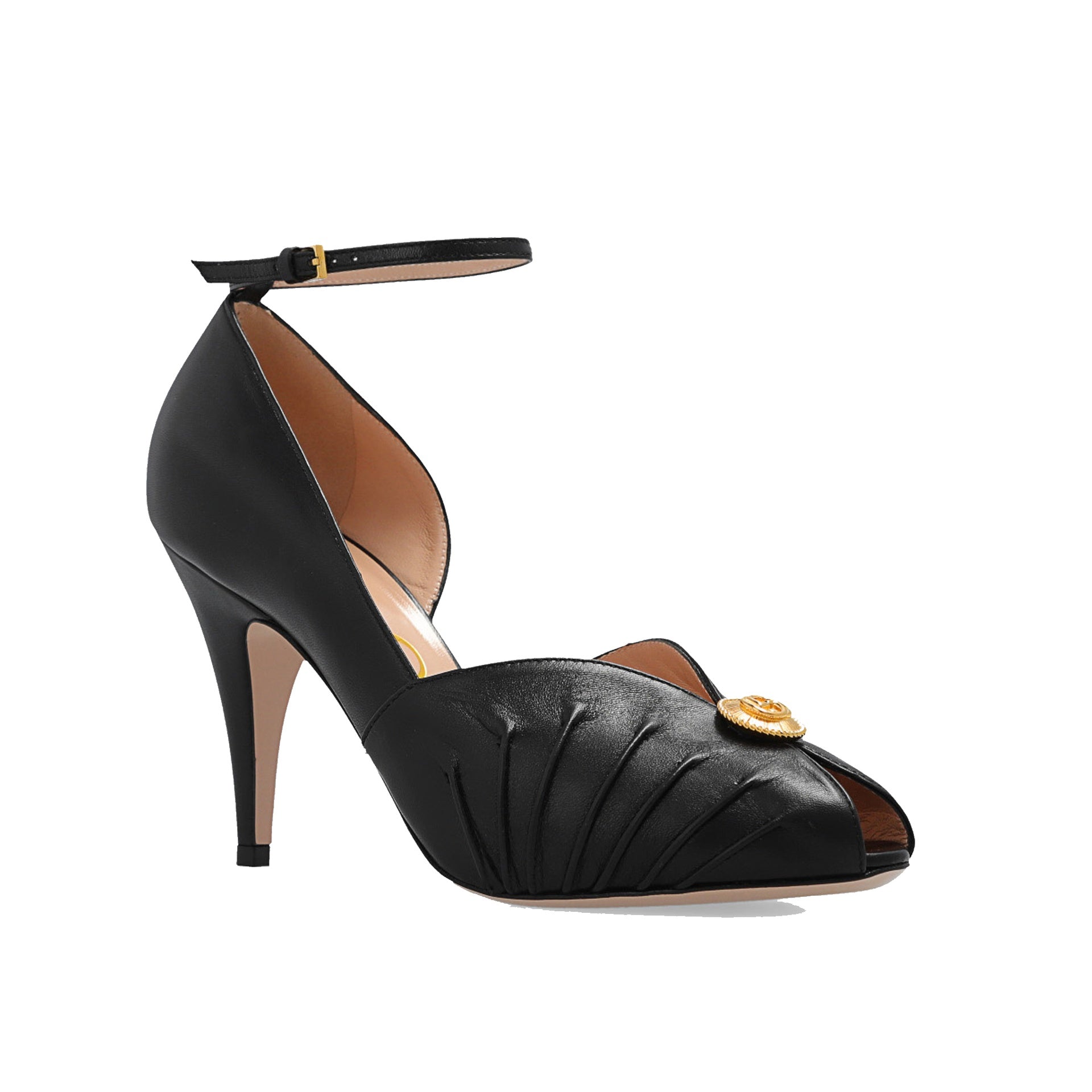 Escarpins Gucci Leather - Black - Femme