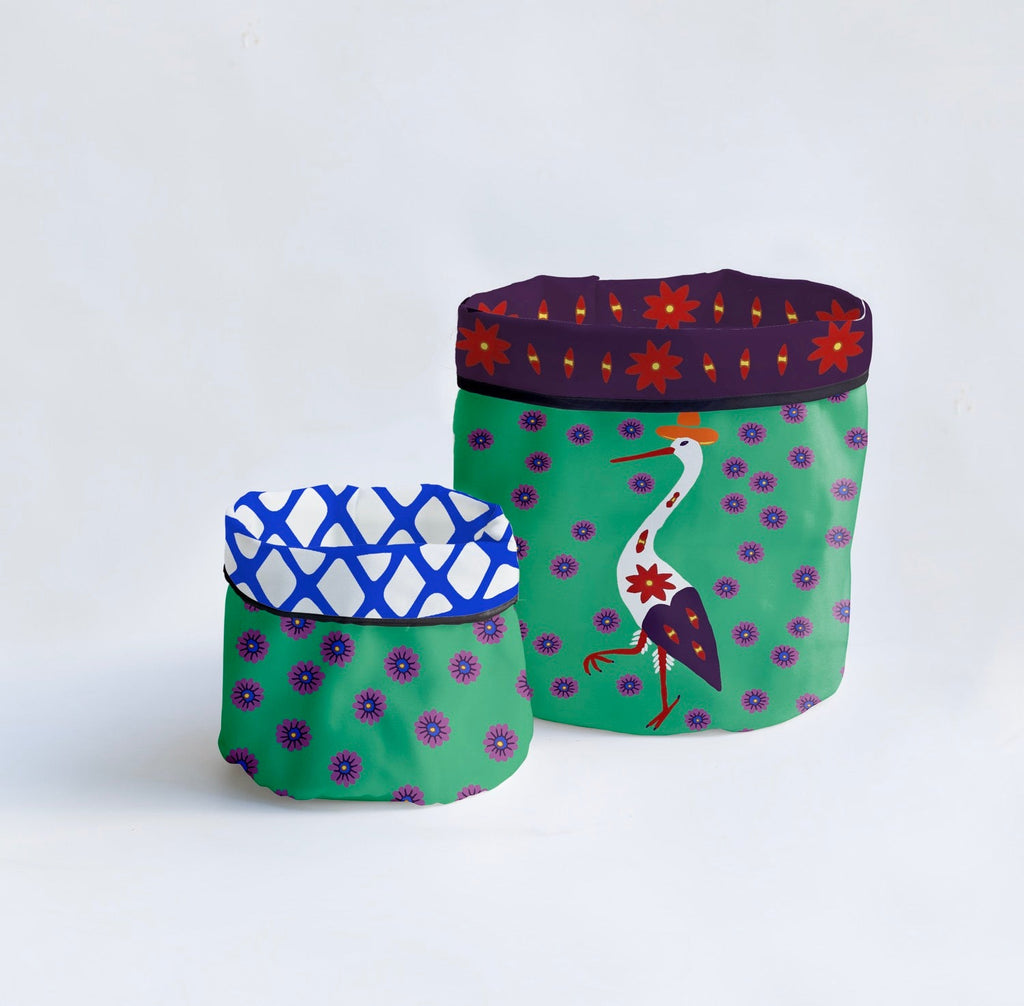 Set De 2 Paniers - La Bamba - Multicolore