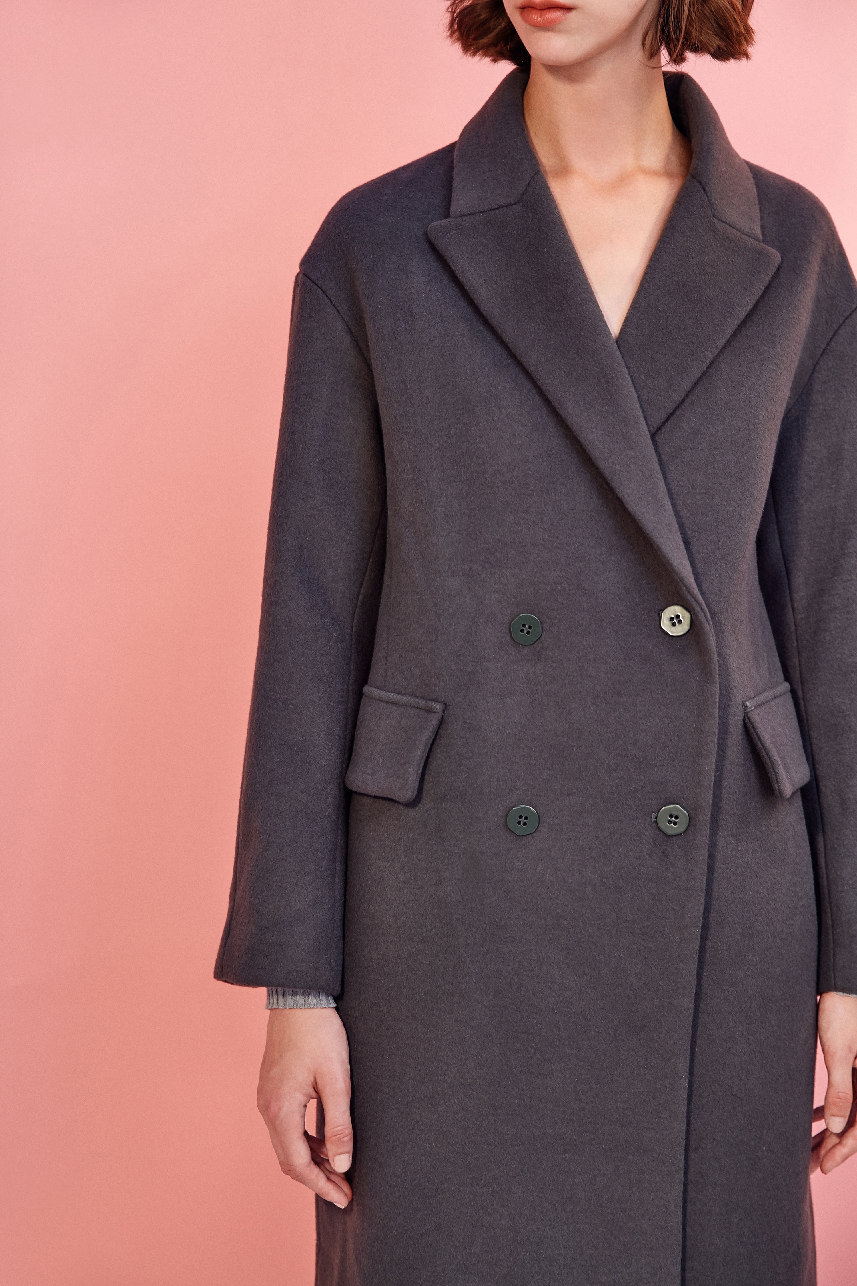 Lily - Manteau - Vert Algue