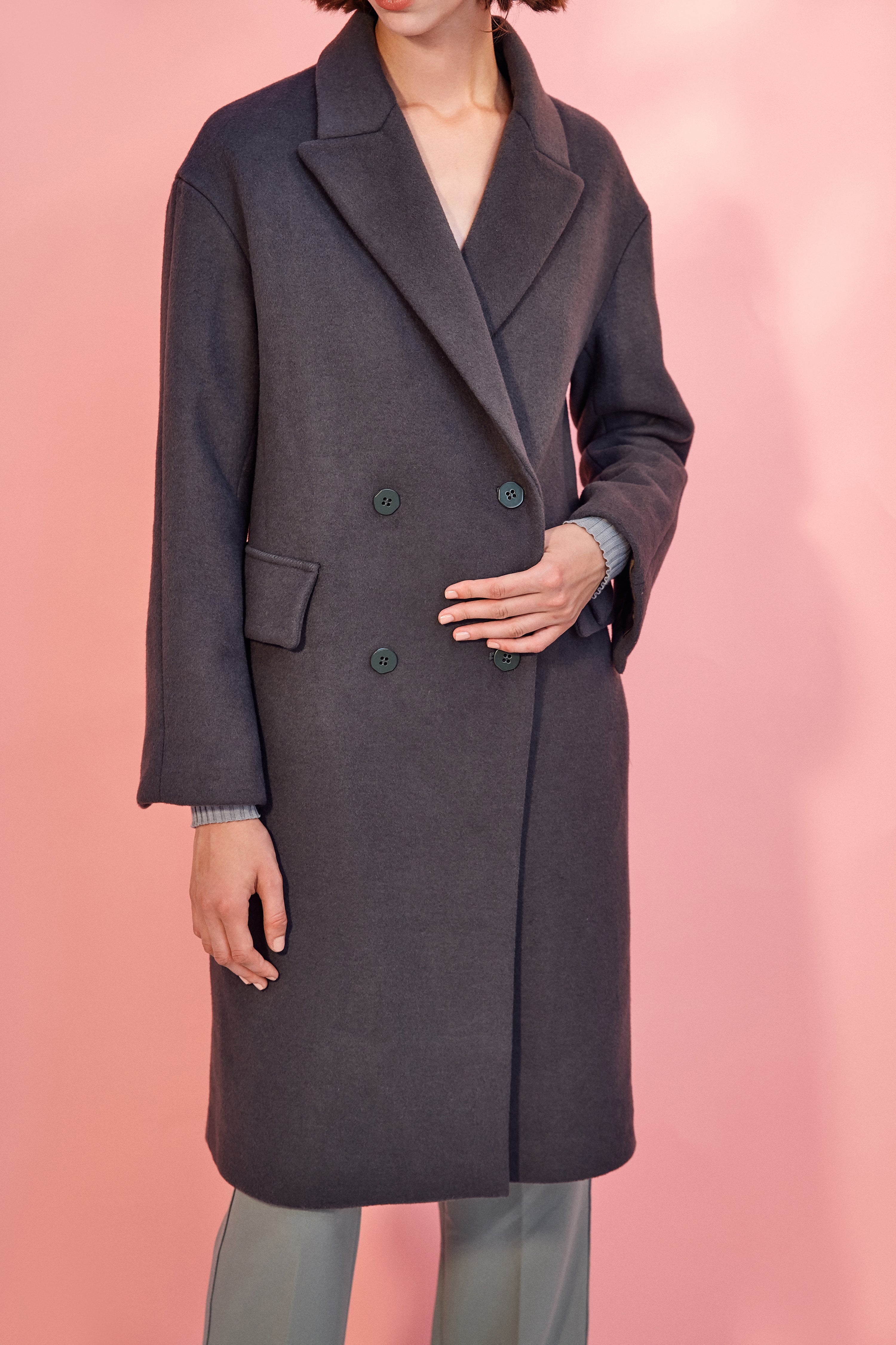 Lily - Manteau - Vert Algue